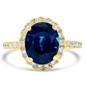 Diamond Sapphire Ring
