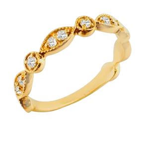 Diamond Stacking Ring