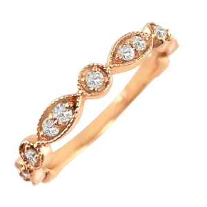 Diamond Stacking Ring
