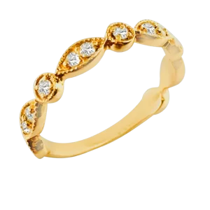 Diamond Stacking Ring