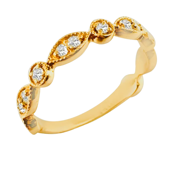 Diamond Stacking Ring