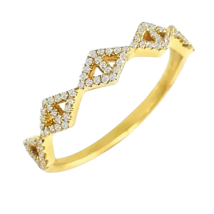 Diamond Stacking Ring